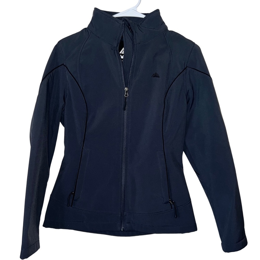 Snozu The Platinum Collection Women’s Gray Soft Shell Coat Size Small